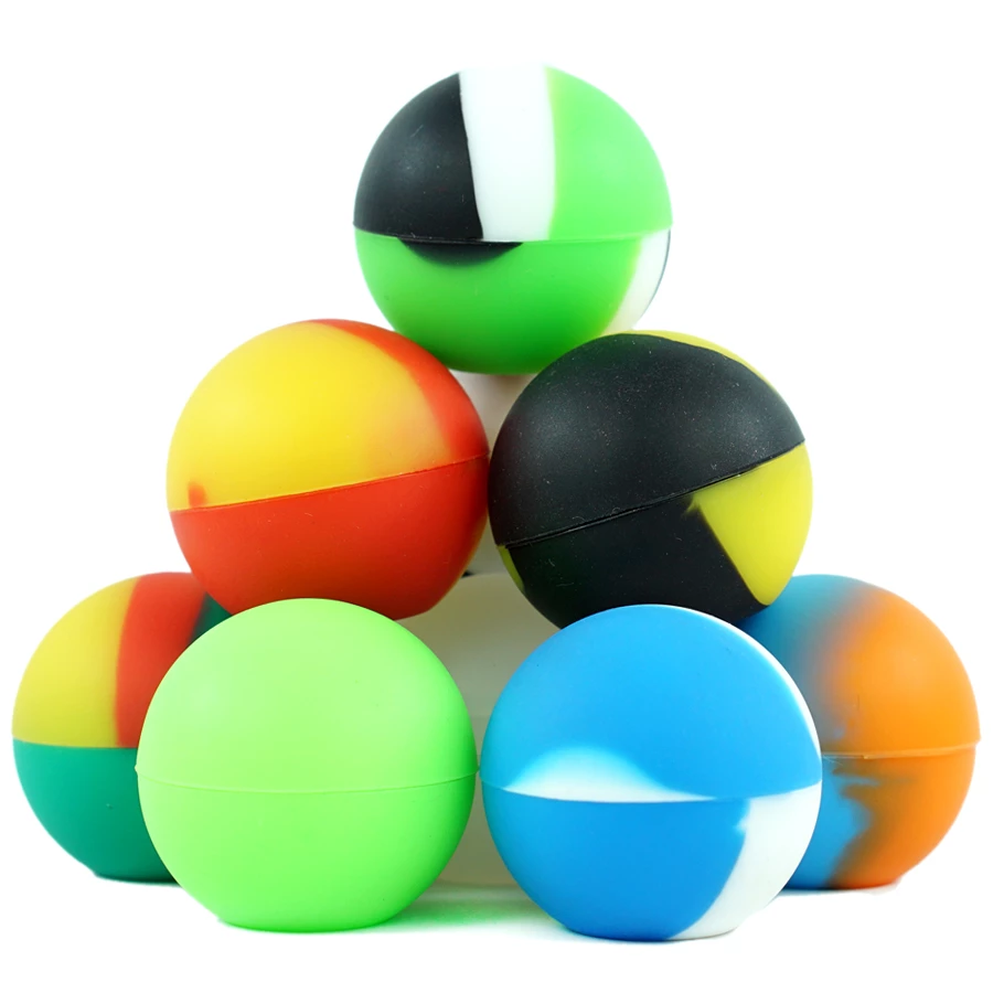 Photograph of product: Silicone Ball Wax Jar