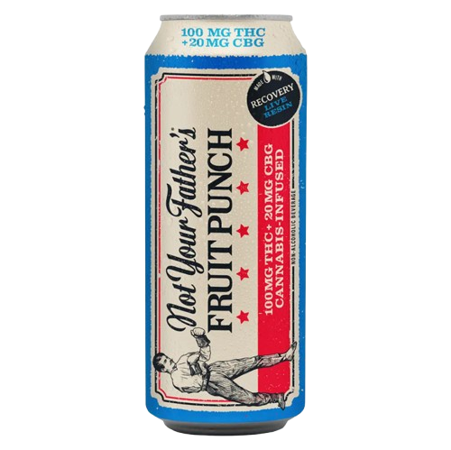 Photograph of product: FRUIT PUNCH 100MG + CBG SODA