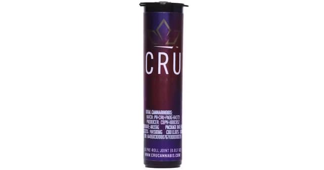 Photograph of Product: CRU Blackberry Diesel | Fat Boy | Preroll