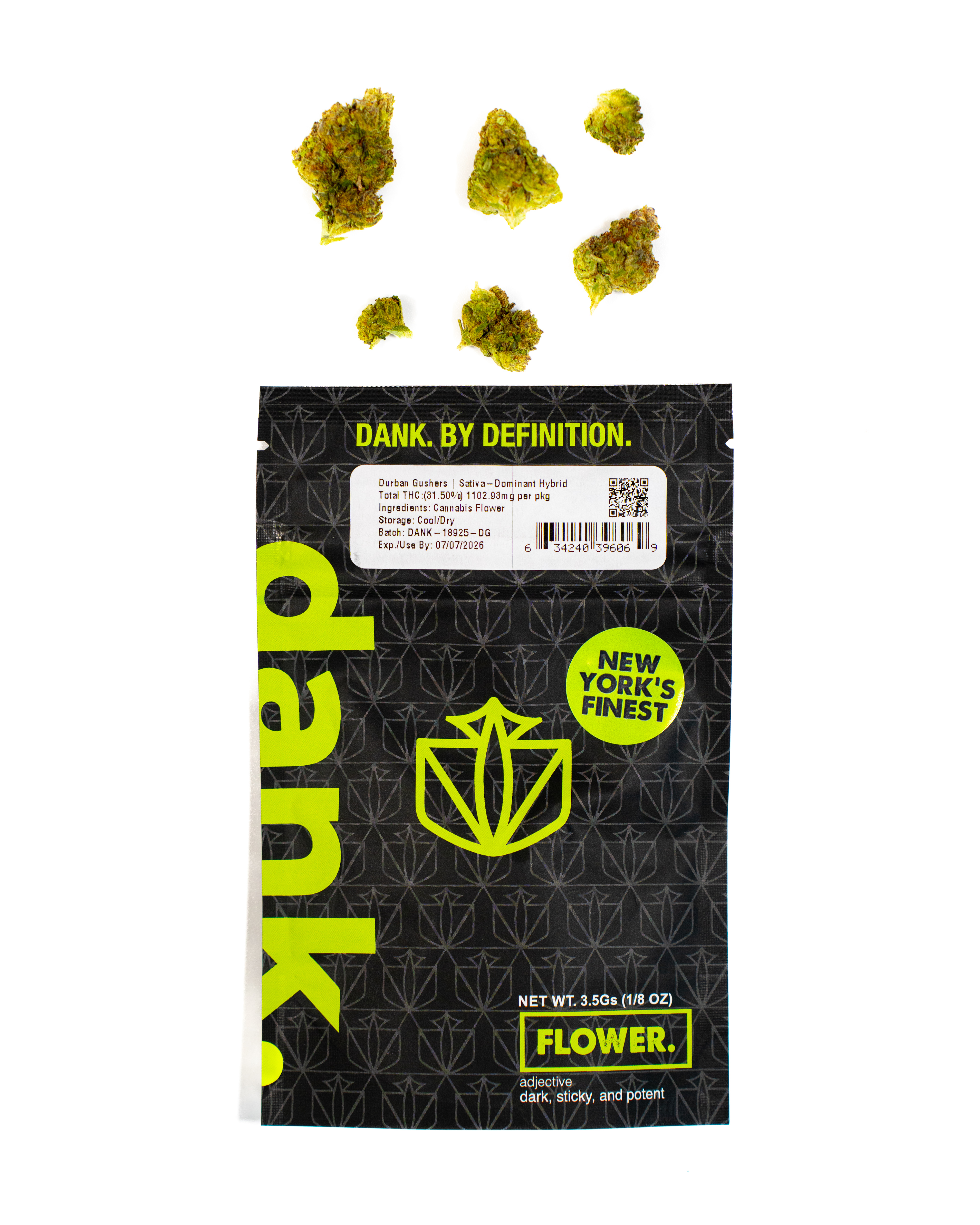 Photograph of product: Durban Gushers | 3.5g