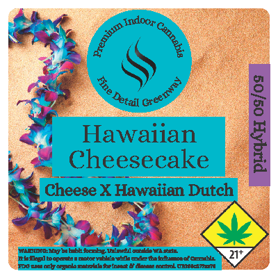 Photograph of product: Hawaiian Cheesecake - 1g