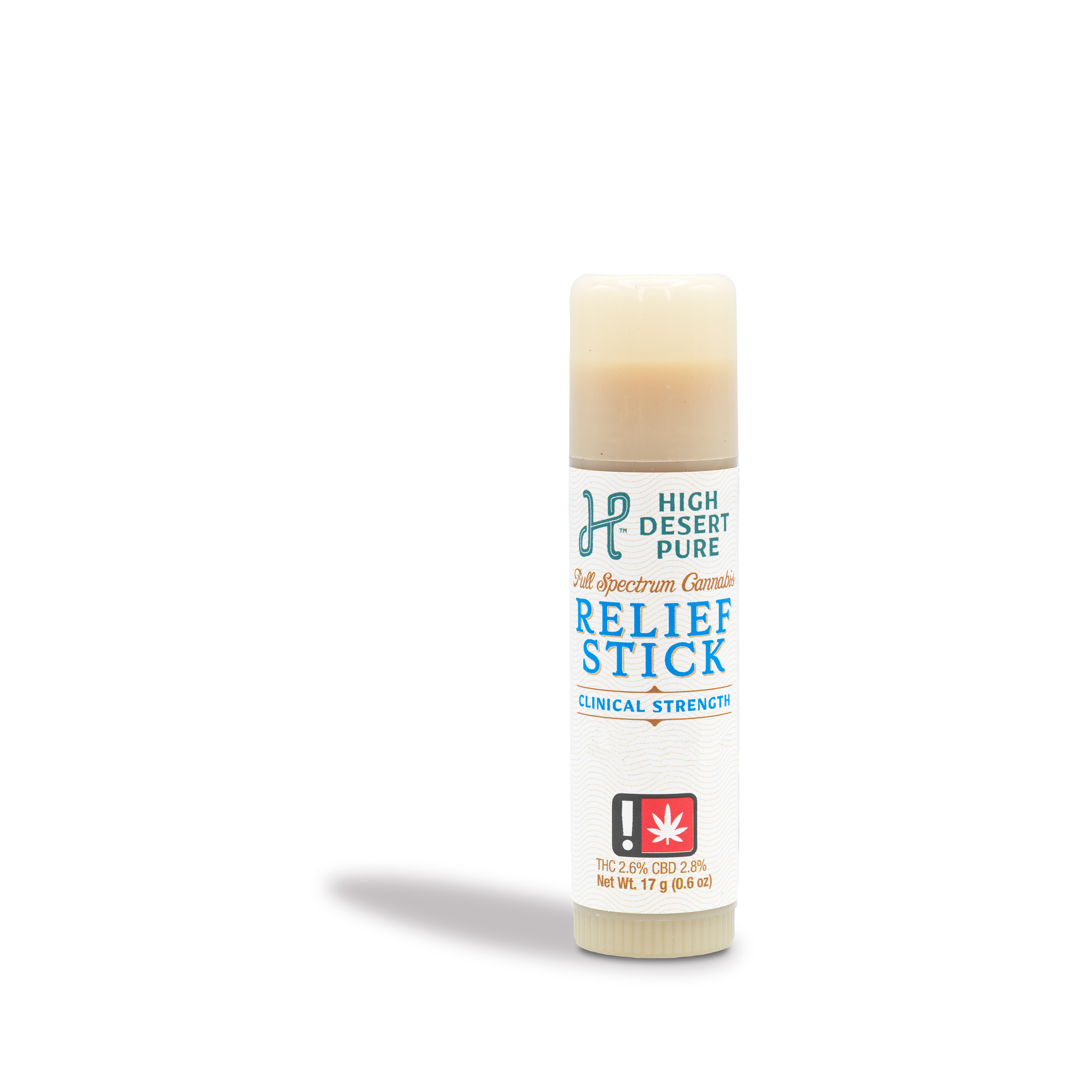 Photograph of product: High Desert Pure - Clinical Strength Relief Stick - 0.6oz