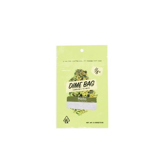 Photograph of product: [Dime Bag] Flower - 3.5g - OG Glue (H) - 