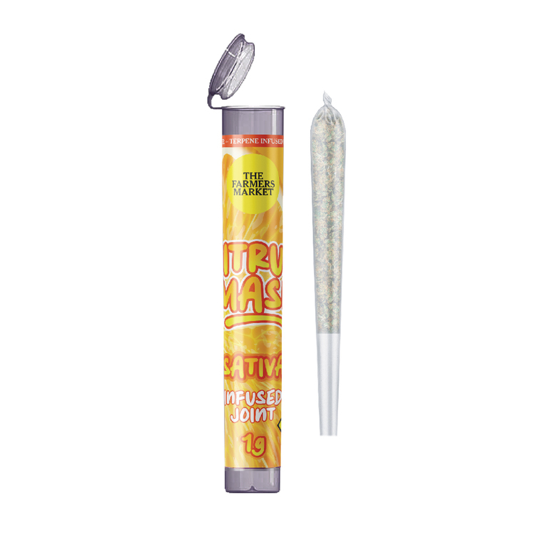 Photograph of product: Citrus Smash Flavored Infused Pre-Roll (The Farmers Market)