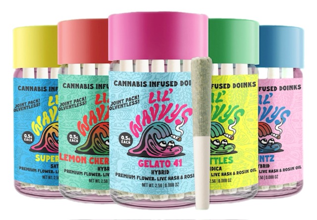 Photograph of product: LIL WAVVYS | RUNTZ INF 5PK | 2.5G | HYBRID