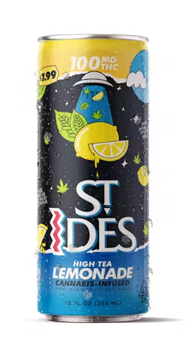 Photograph of product: ST IDES LEMONADE HIGH TEA HYBRID 100MG
