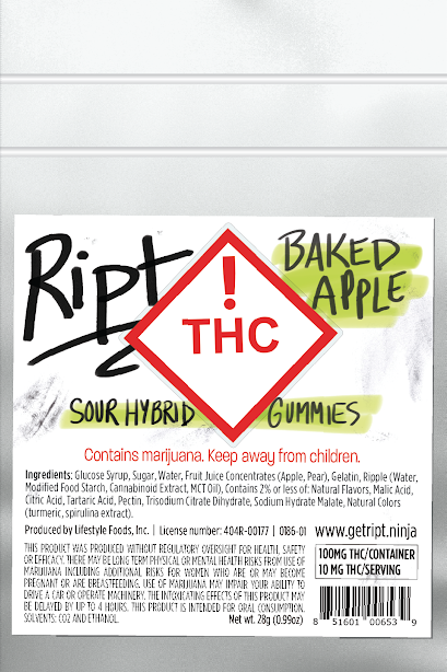 Photograph of product: Ript-Baked Apple(H)