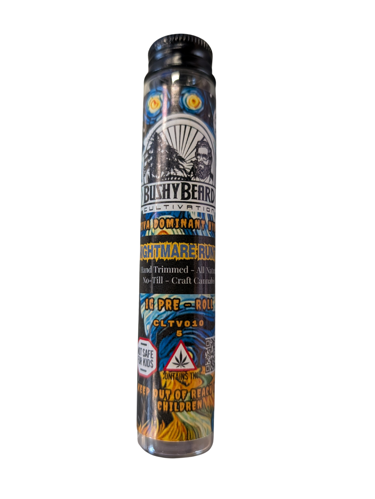 Photograph of product: Nightmare Runtz Preroll 1g