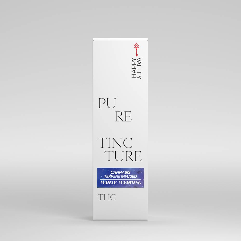 Photograph of product: White Wedding Pure | 500mg Tincture | Happy Valley
