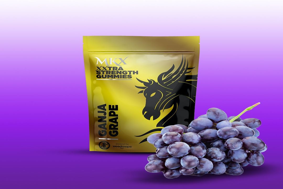 Photograph of product: MKX | Ganja Grape | 200mg | Gummies