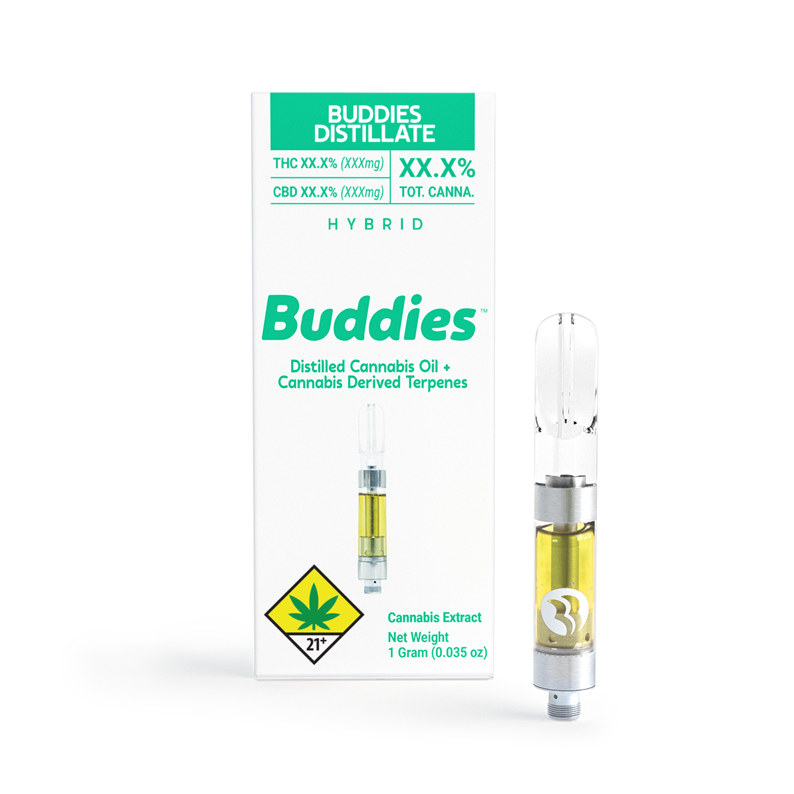 Photograph of Product: Grape Distillate Cartridge | 1g