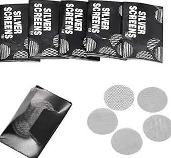 Photograph of product: Silver Pipe Screens M0117