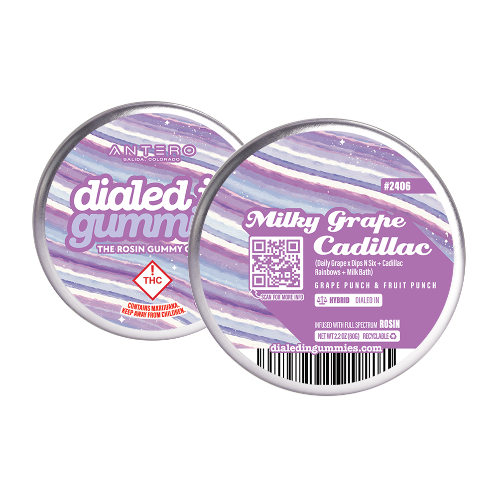 Photograph of product: Dialed In - Batch #2406 - Milky Grape Cadillac (H)