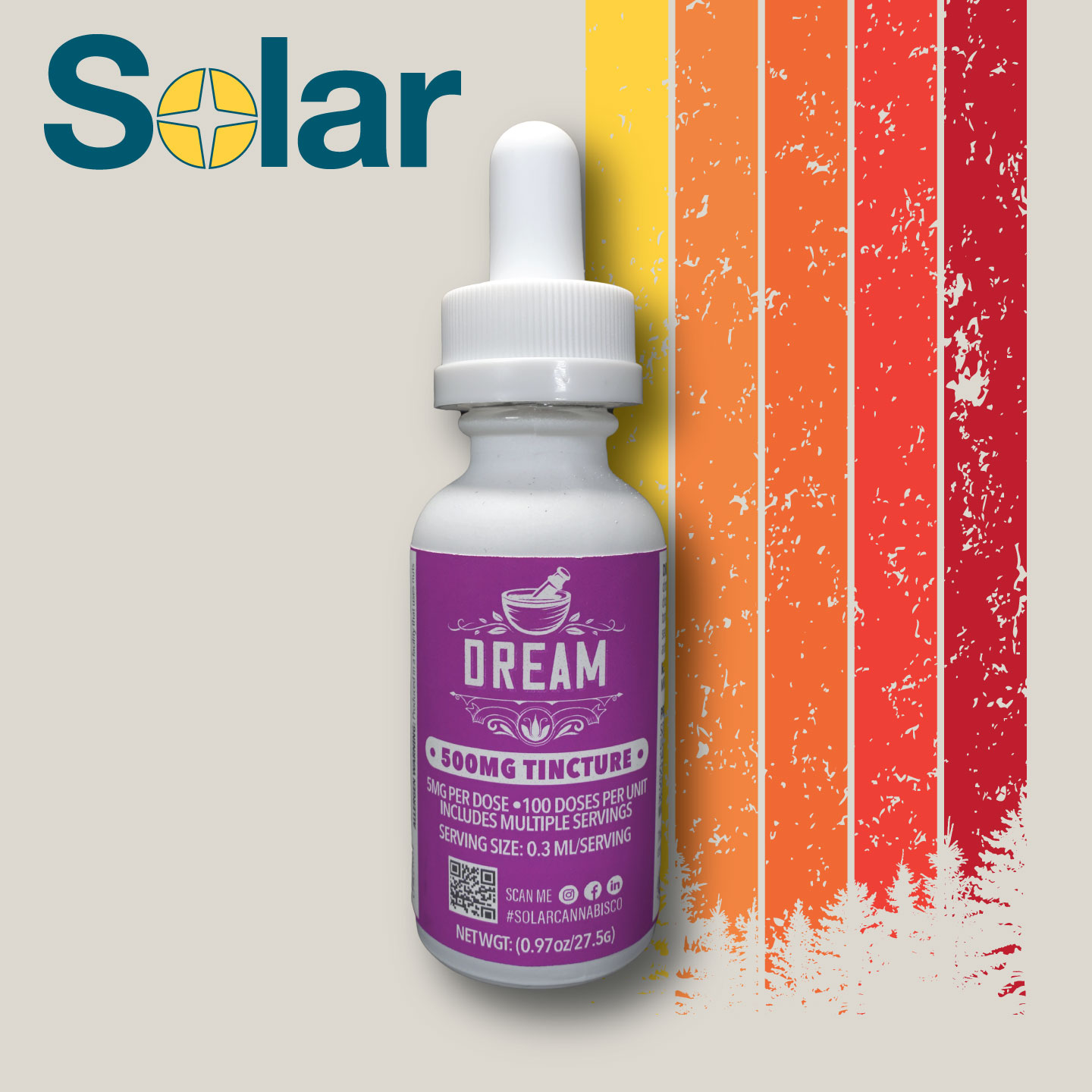 Photograph of product: Dream | Solar Tincture | 500mg