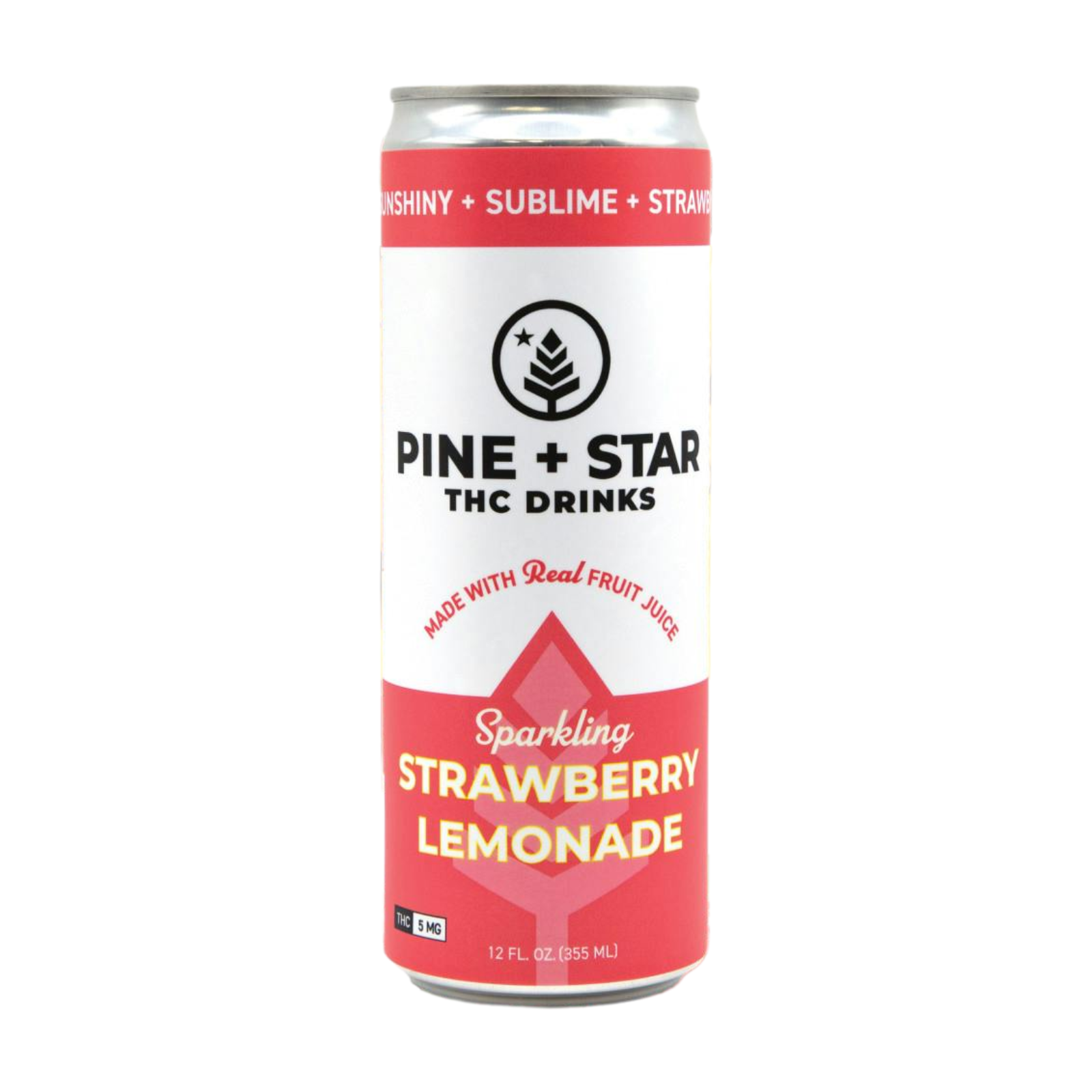 Photograph of product: 5mg Beverage | Strawberry Lemonade | Pine Star