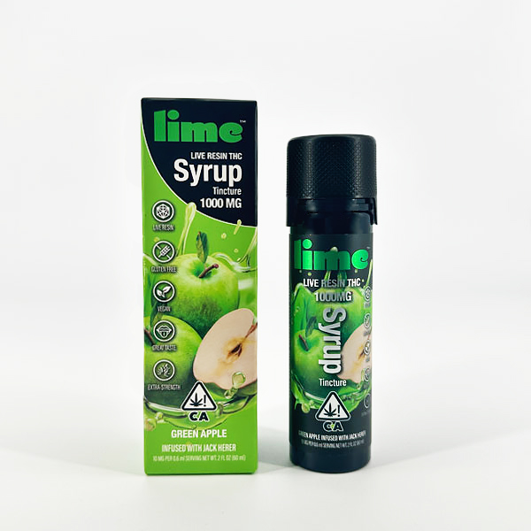 Photograph of product: Green Apple Syrup - TH-oui Tincture