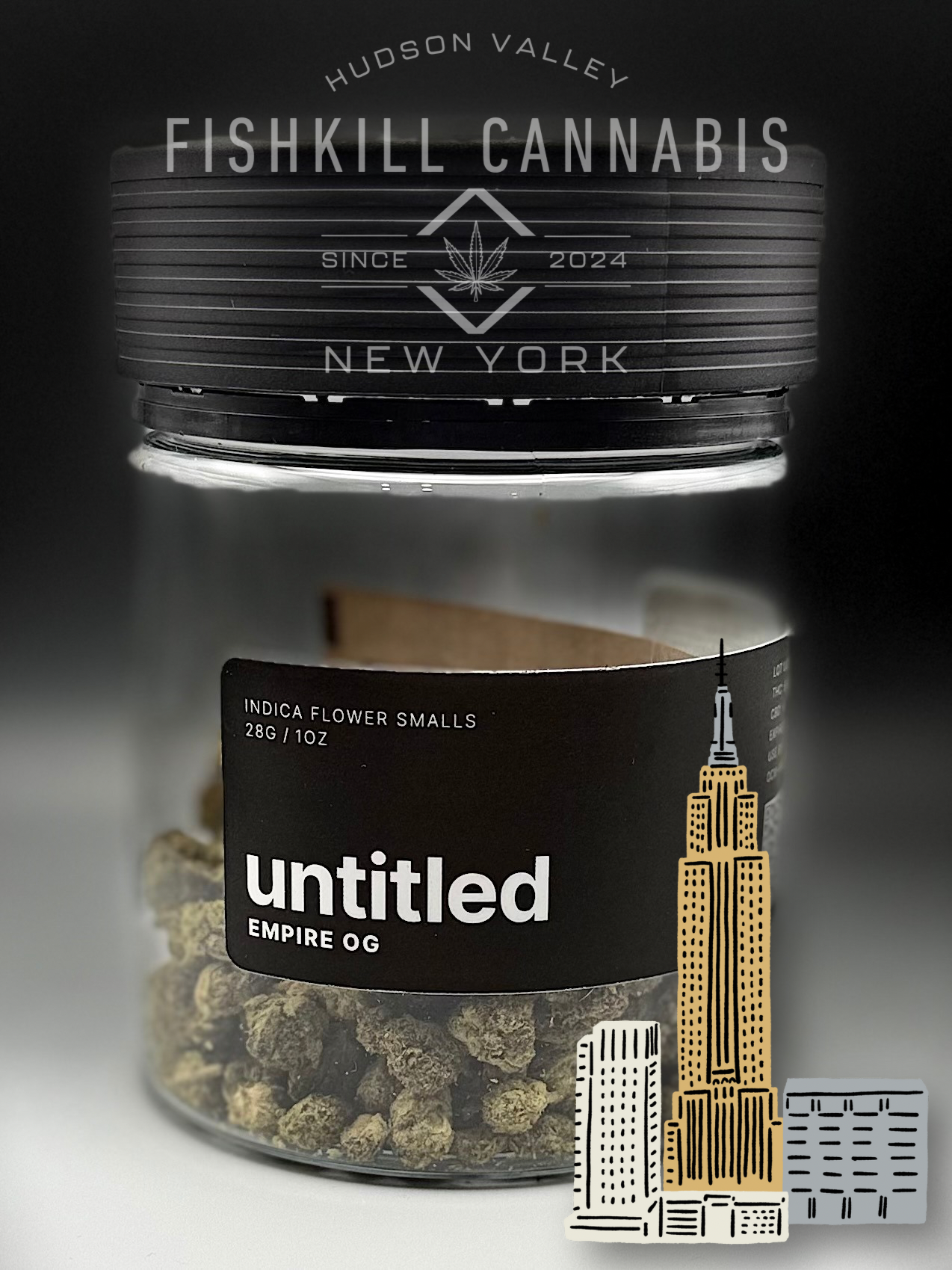 Photograph of product: Empire OG 28g Small Buds | untitled