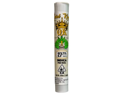 Photograph of product: GLUEBERRY OG 1G PREROLL
