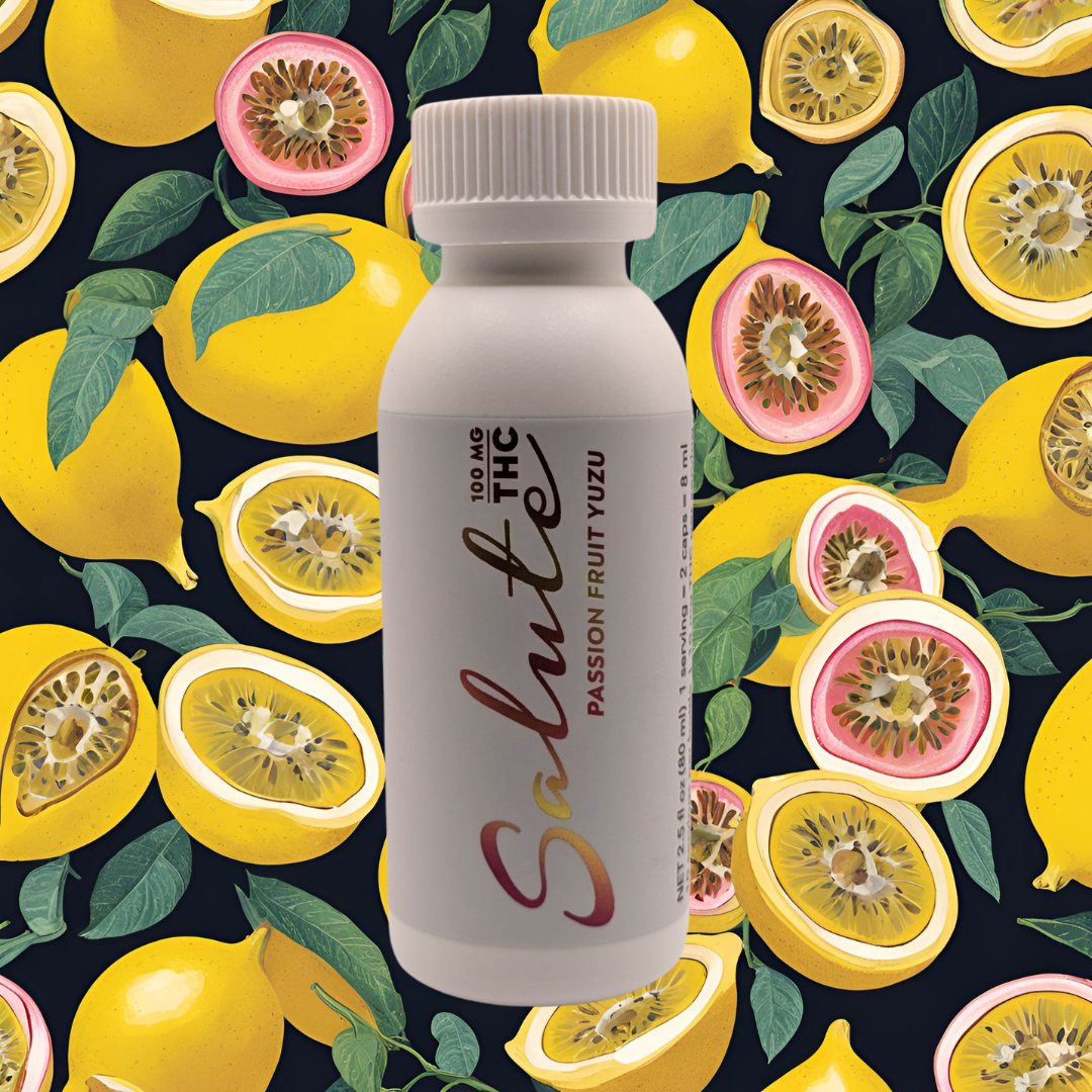Photograph of product: Salute | Passion Fruit Yuzu