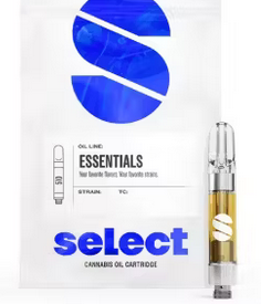 Photograph of product: Select Essentials - Crimson Toro 1g Vape Cart