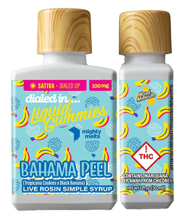 Photograph of product: Bahama Peel Rosin Simple Syrup