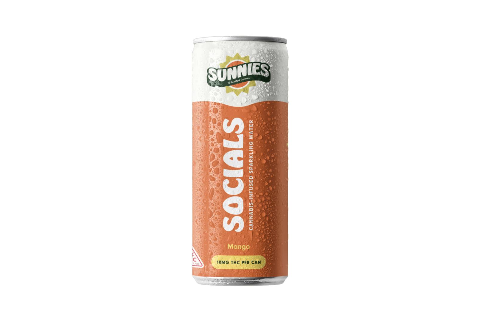 Photograph of Product: Mango Sparkling Water 10mg