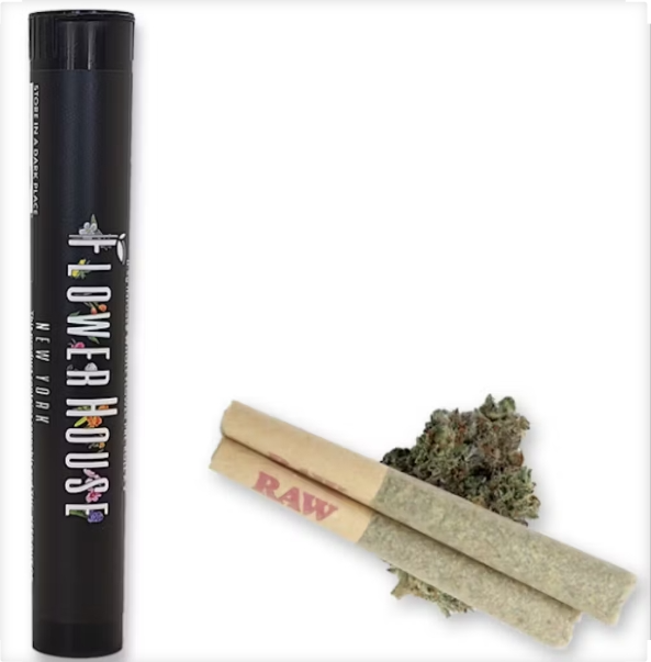 Photograph of product: FlowerHouse | Wedding Cake | Kief Infused PreRoll | 2pk