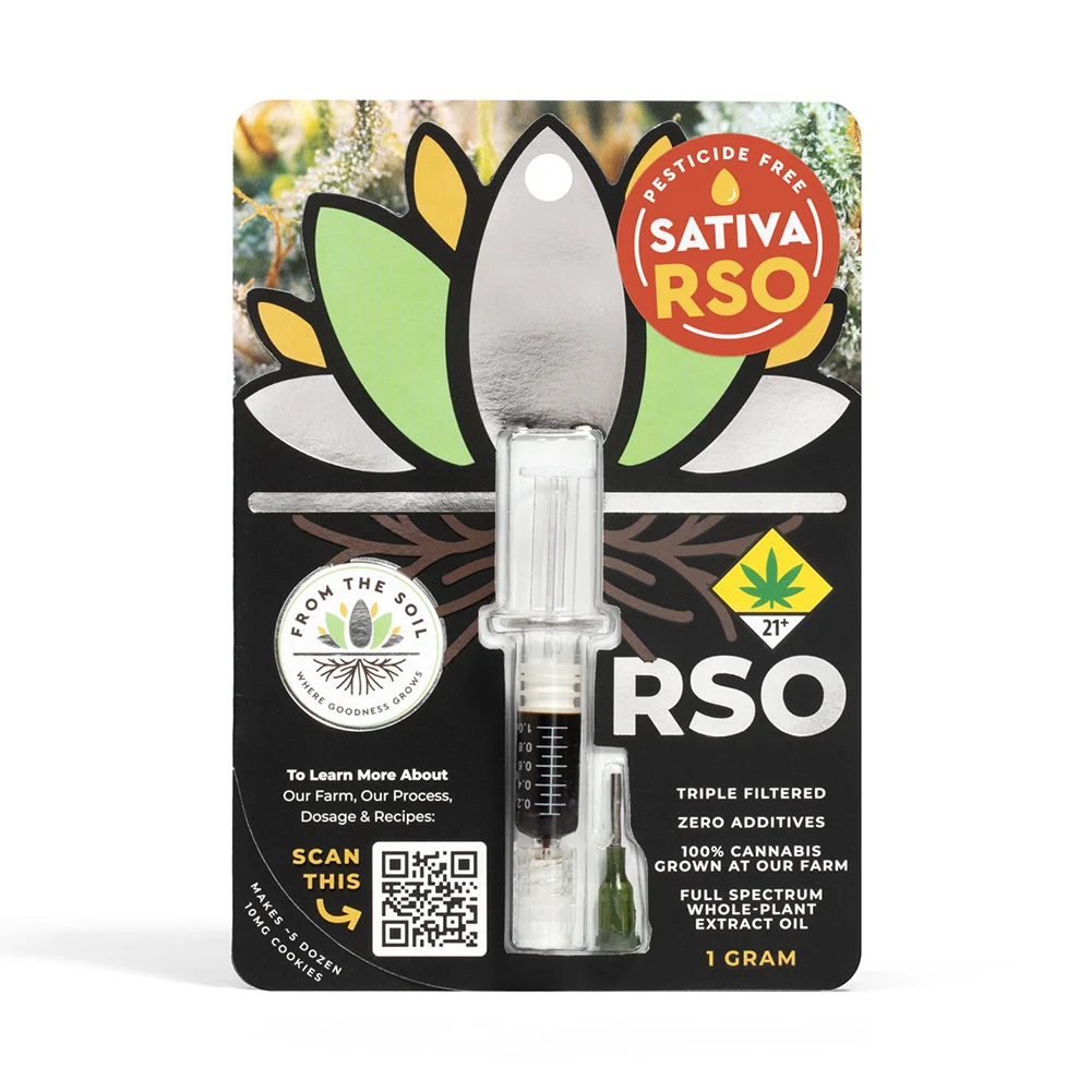 Photograph of product: From The Soil - Oui'd Mix - Concentrate - RSO - 1g