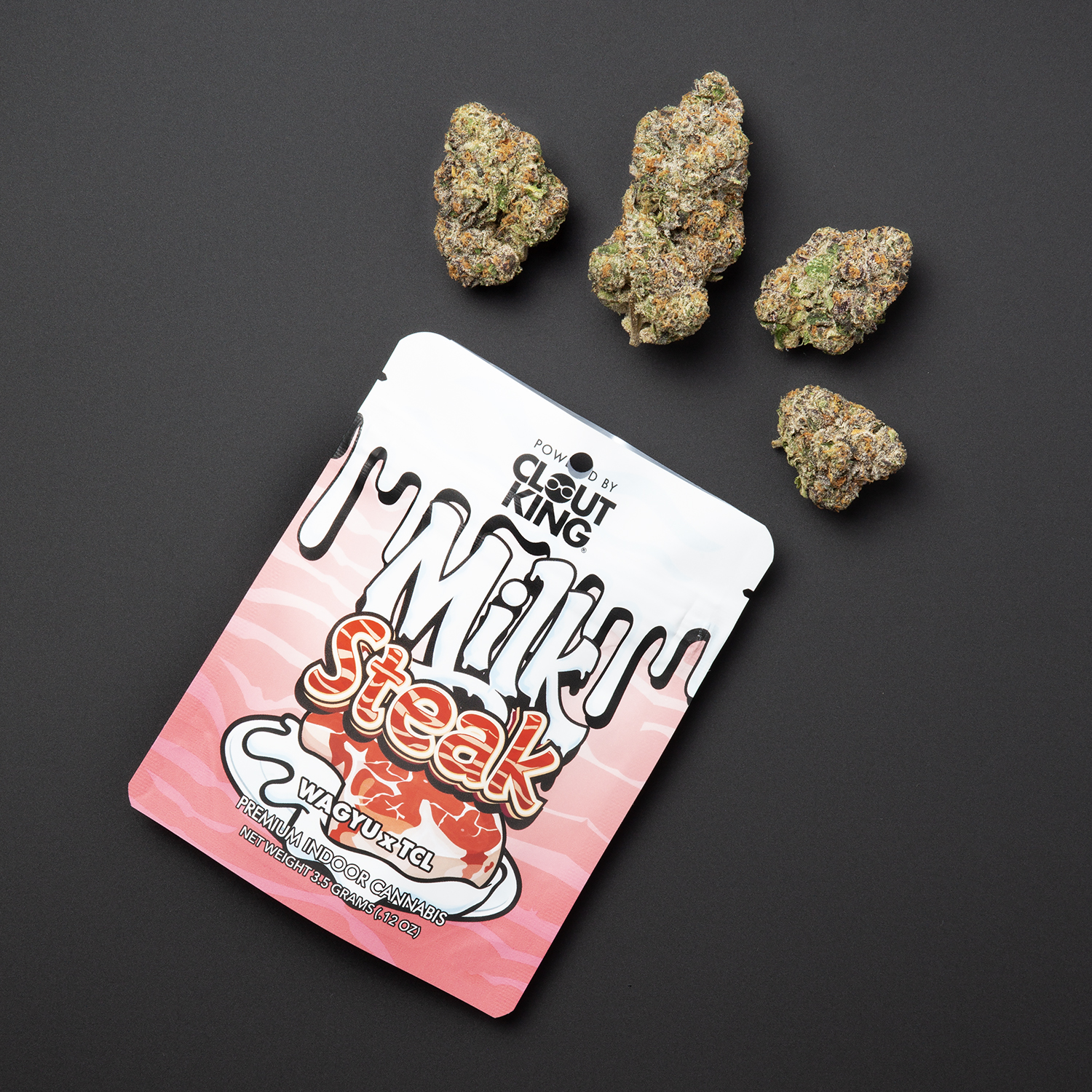 Photograph of product: Clout King | Milk Steak - 3.5g