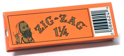 Photograph of product: Zig Zag Papers - 1 1/4 Rolling Papers