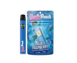 Photograph of product: Blue Raspberry Disposable Vape 1g - Sales Floor