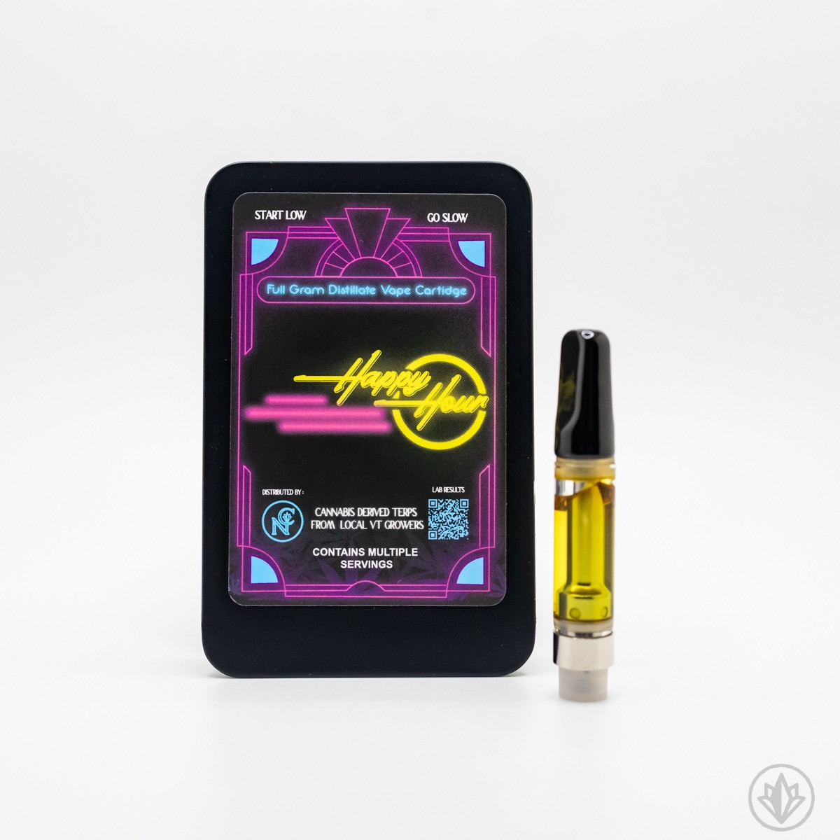Photograph of product: Northern Craft Oui'd | Happy Hour | 528 HZ | Distillate | Cartridge