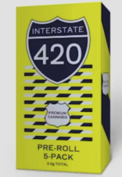 Photograph of product: I420 GARLIC MASH 5PK PRE-ROLLS