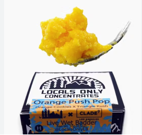 Photograph of product: Orange Push Pop - Wet Badder