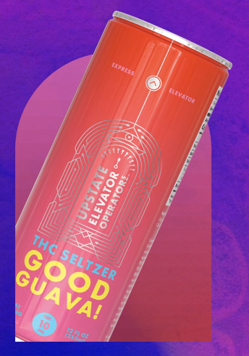 Photograph of product: TH-oui Seltzer | Good Guava | 10mg