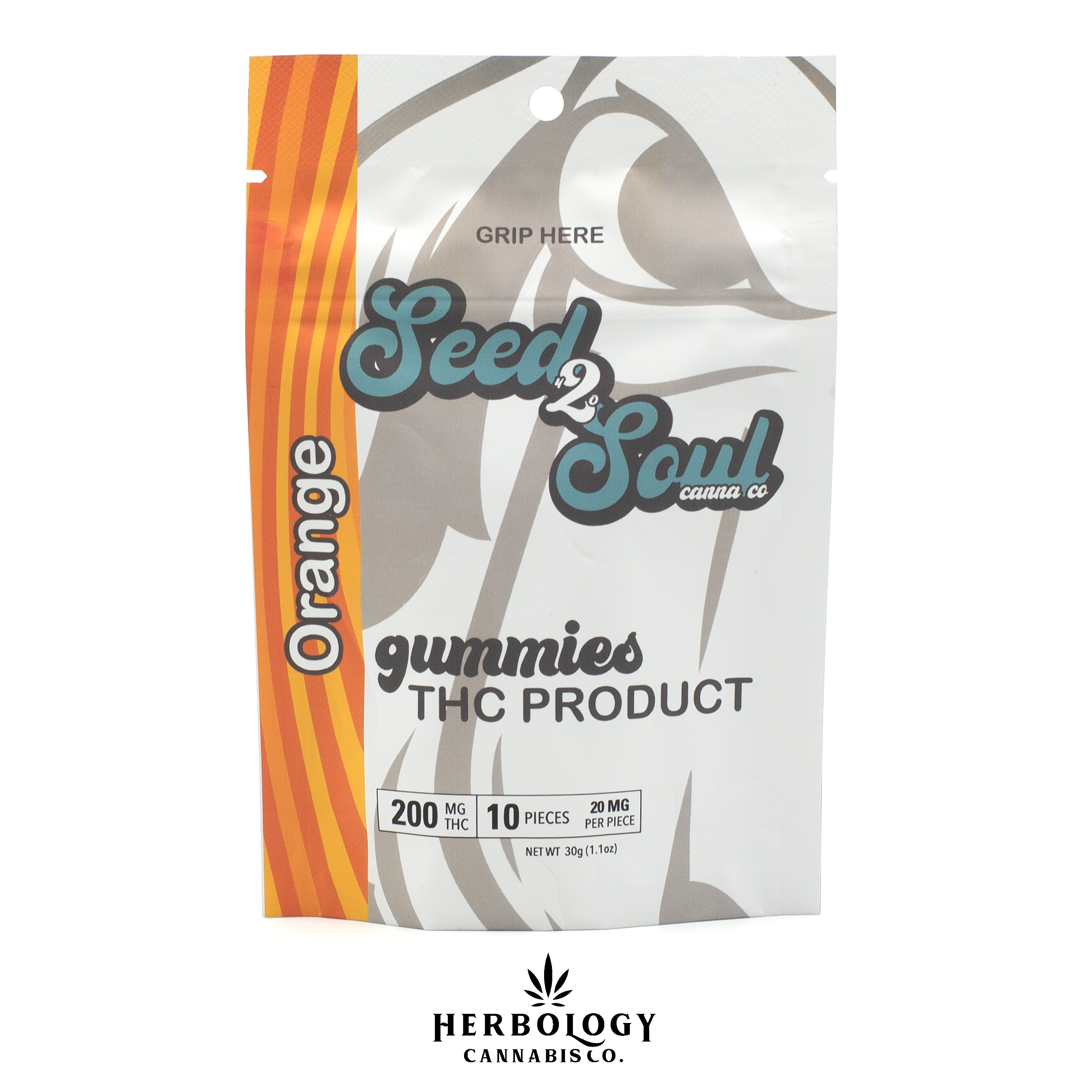 Photograph of product: Seed2Soul | Gummy | Pineapple | 200mg