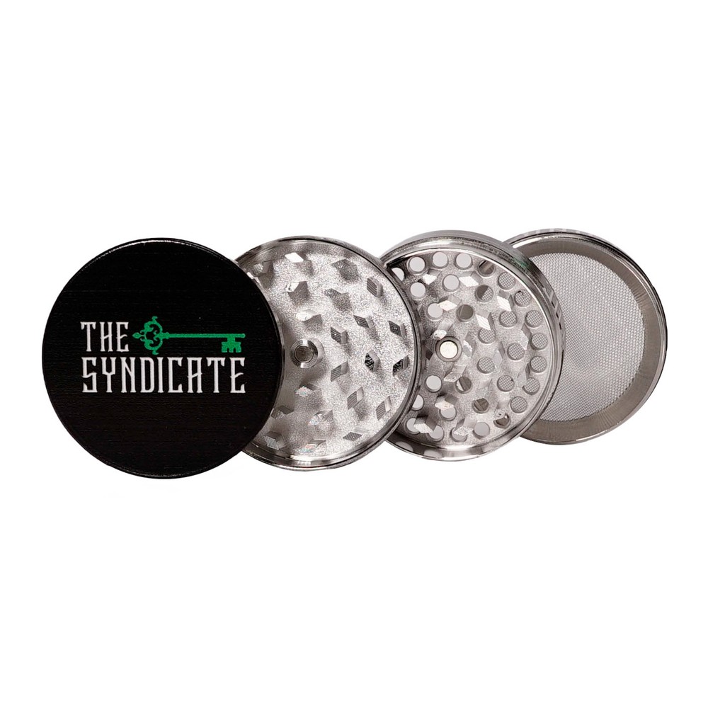 Photograph of product: SYNDICATE METAL GRINDER - PINK SYNDICATE GRINDER