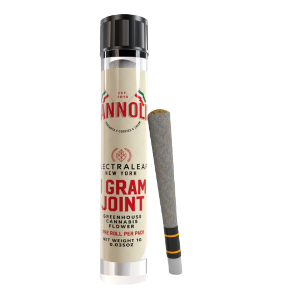 Photograph of product: Electraleaf | Cannolis | Pre-Roll Single