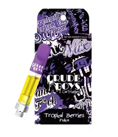 Photograph of product: Crude Boys | Tropical Berries | Vape | 1g