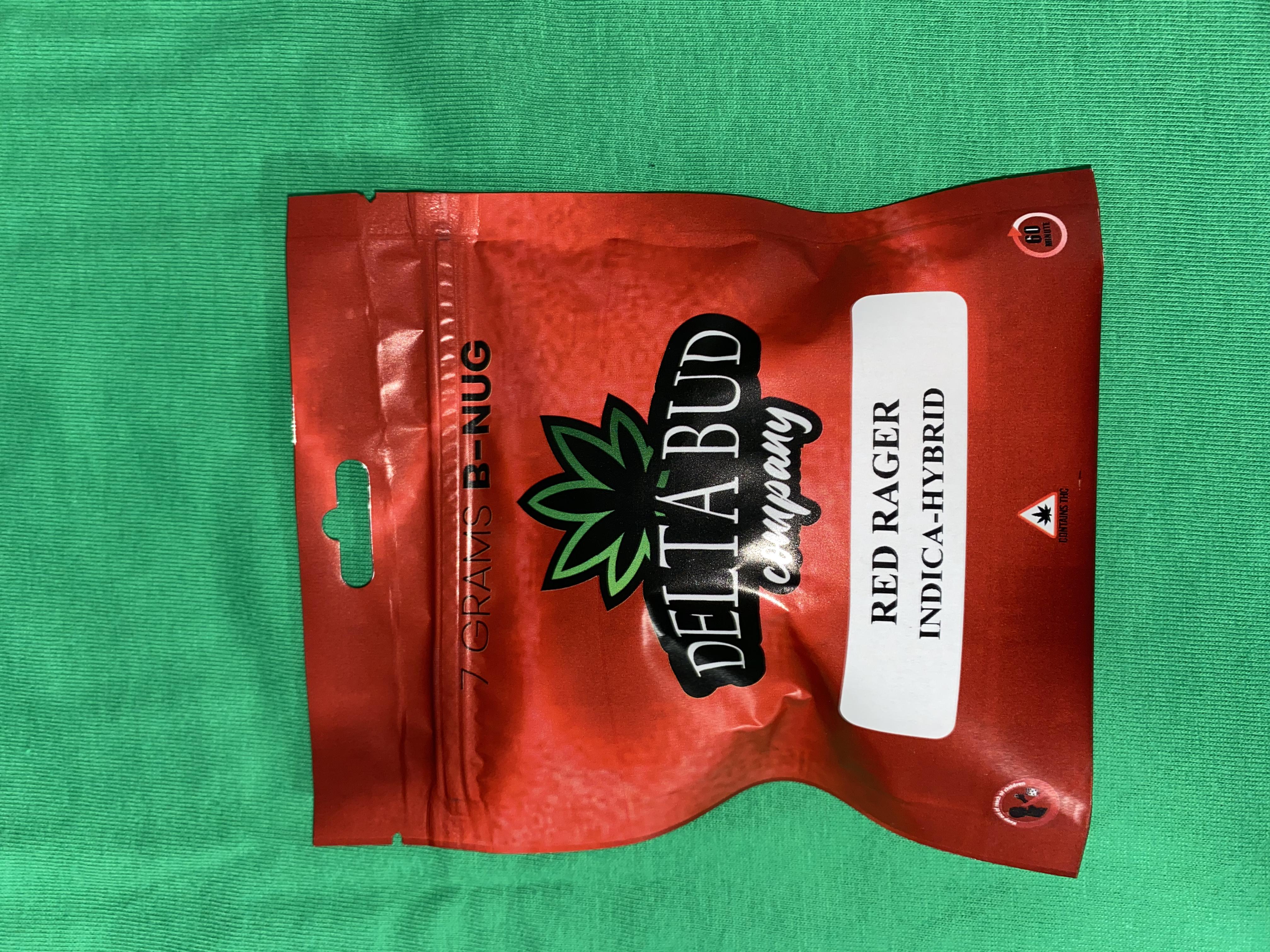 Photograph of product: Delta Bud- Red Rager - 7g
