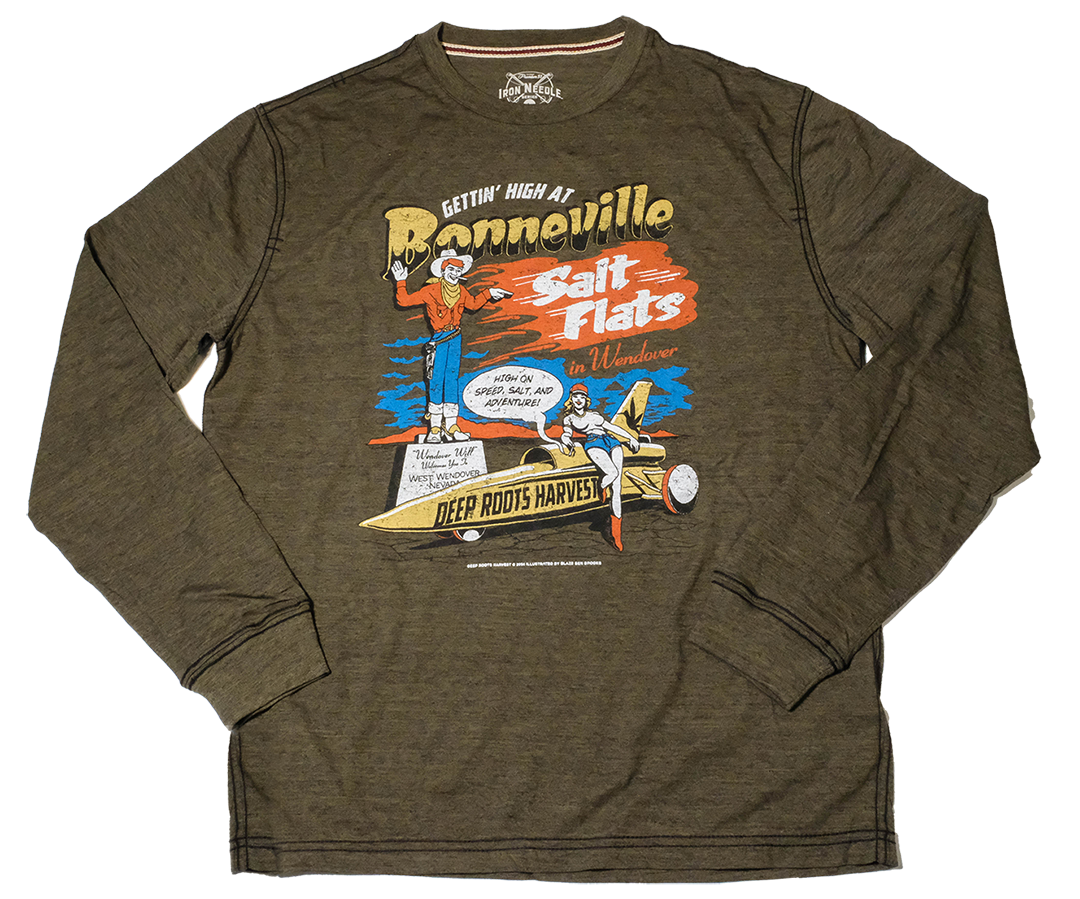 Photograph of product: Bonneville L/S Loden Tee - Large