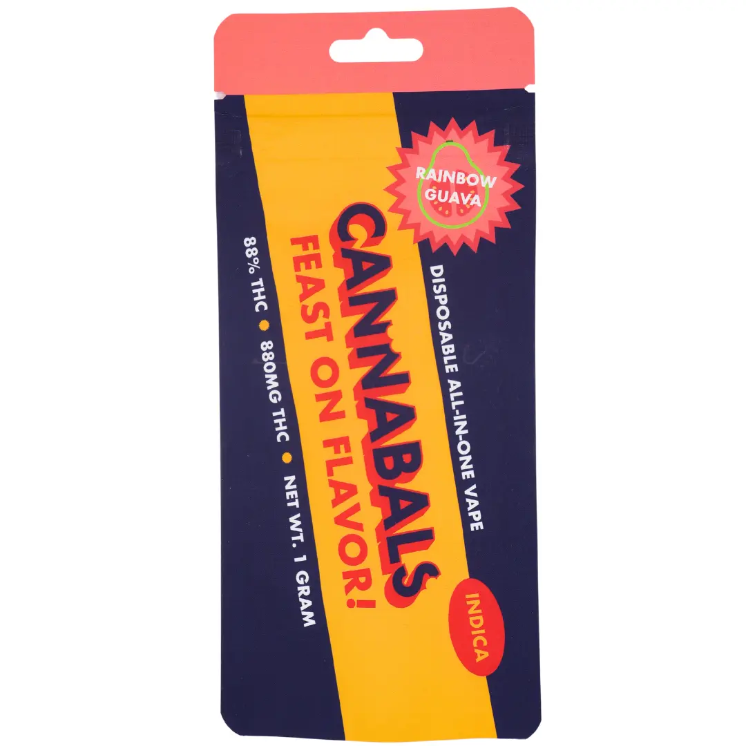 Photograph of product: Cannabals | Vape | Rainbow Guava | Oui'd
