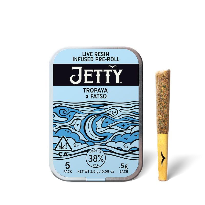 Photograph of product: 5pk - Tropaya x Fatso - Live Resin Infused - 2.5g (I) - Jetty