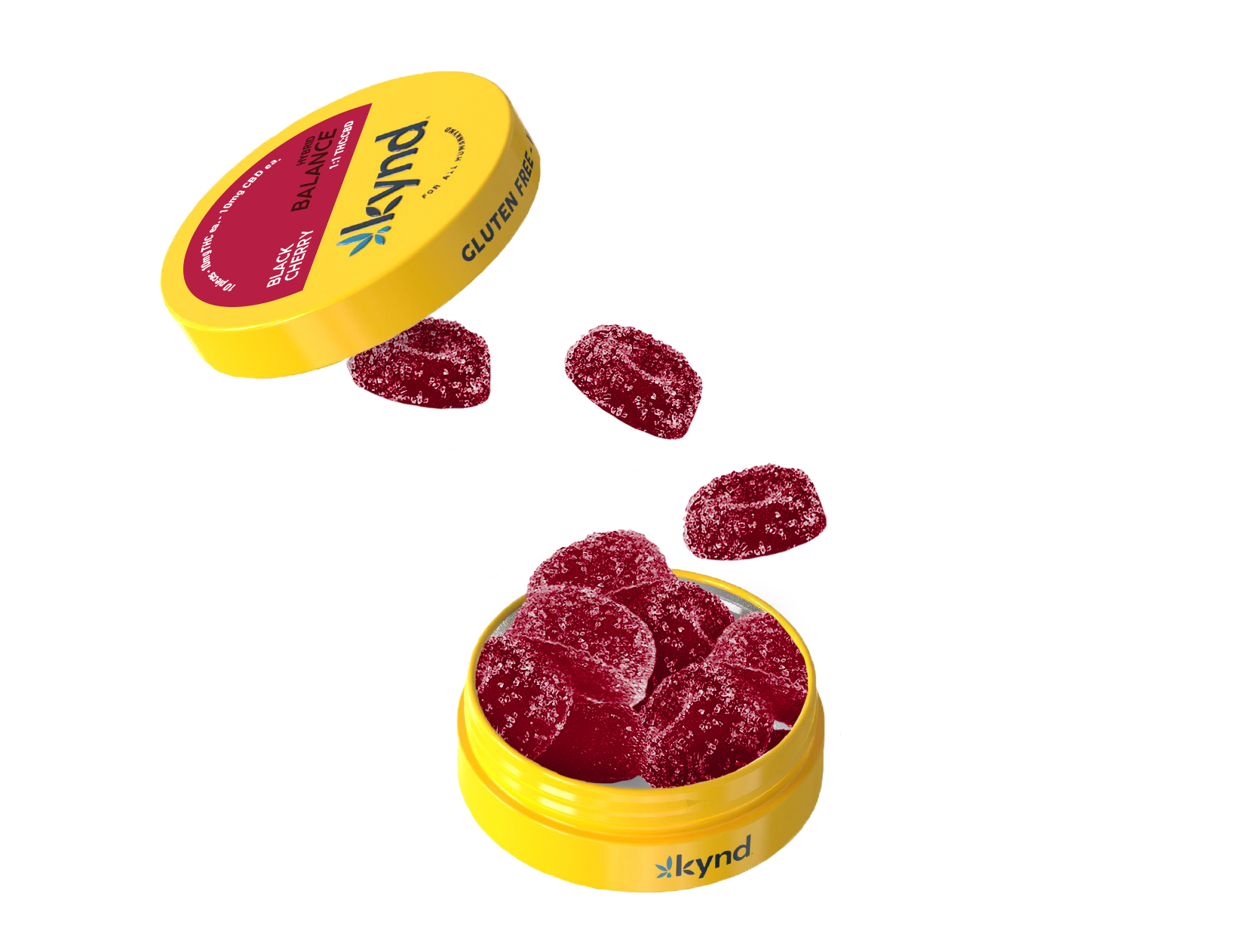 Photograph of product: Black Cherry - 1:1 TH-oui/CBD - 10 Pack
