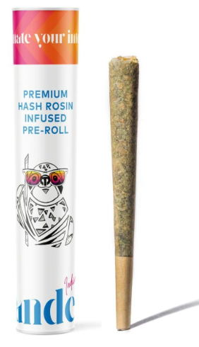 Photograph of product: Candela Gush Mints au chocolat Infused Pre-Roll 1.25g