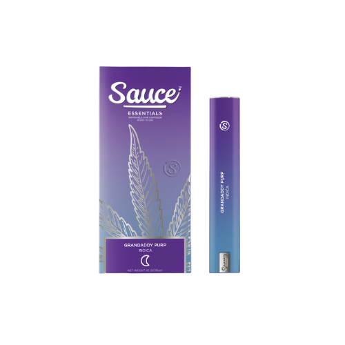 Photograph of product: Sauce Flavored All-In-One Cartridge | Oui'd | Grandaddy Purple
