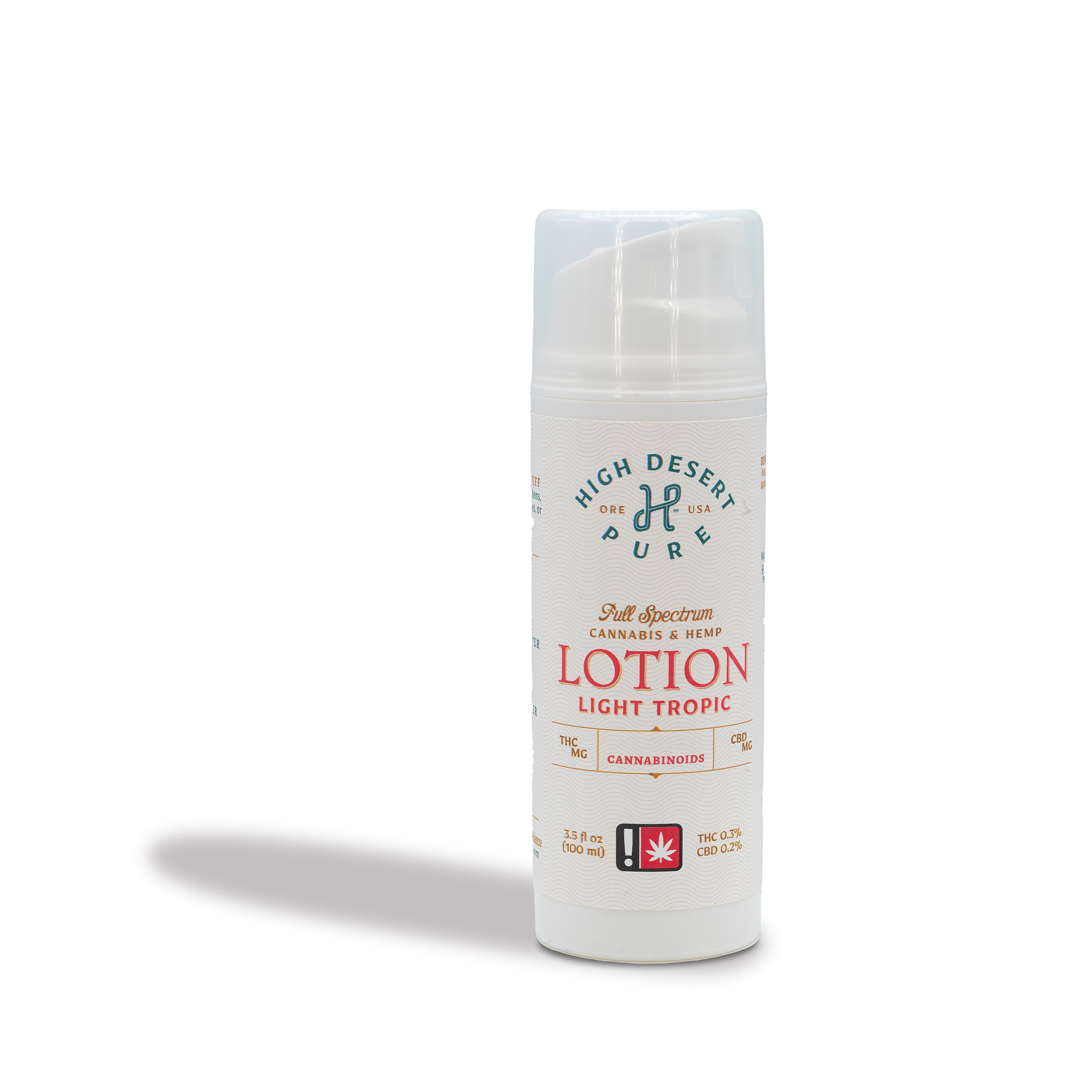 Photograph of product: High Desert Pure - Light Tropic Lotion - 3.5oz