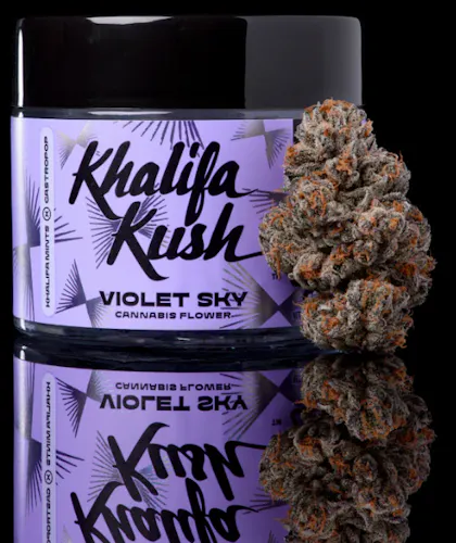 Photograph of product: Violet Sky Cured Resin Cart 1g