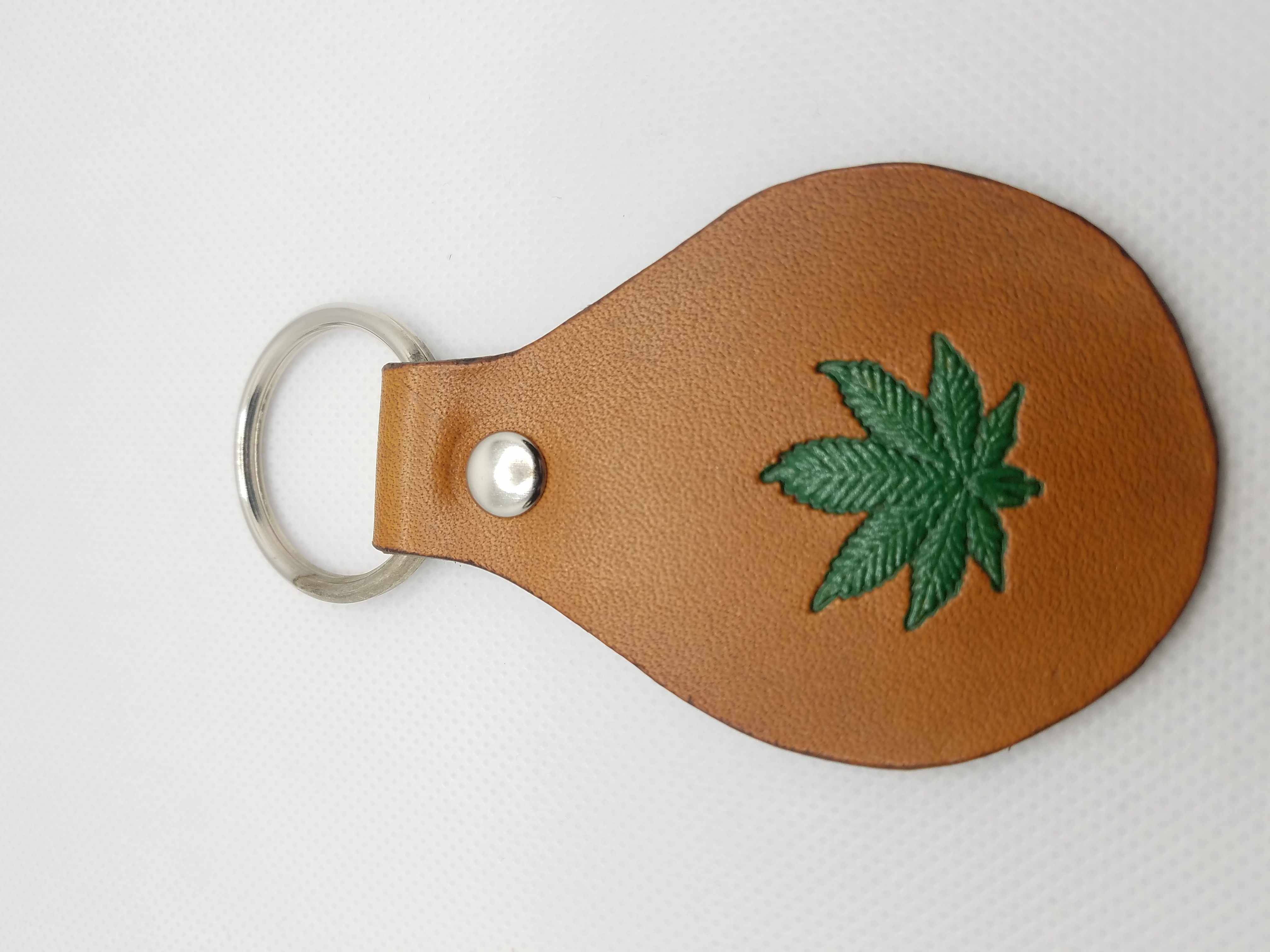 Photograph of product: Leather Key FOB