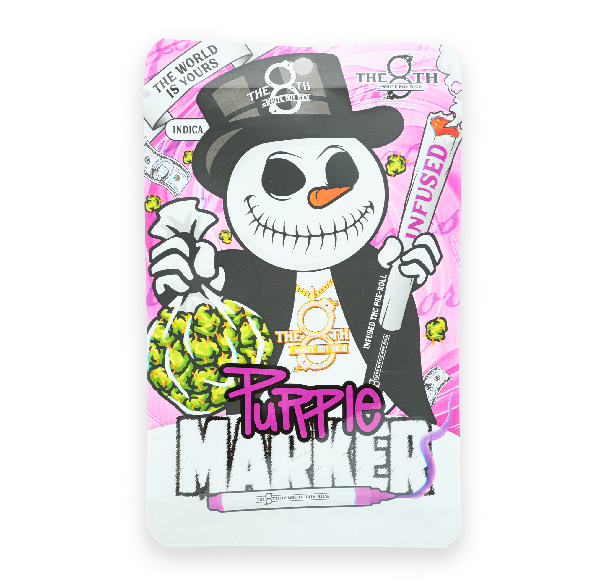 Photograph of product: Purple Marker | 1.2G Infused Preroll